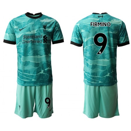 Camisetas Liverpool Roberto Firmino 9 Niños Segunda Equipacion 2020/2021